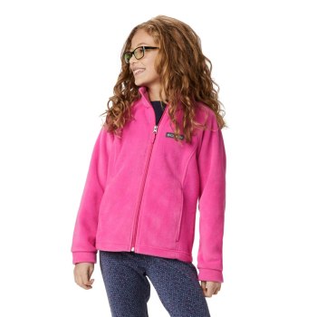 Columbia Jas Meisjes, Benton Springs Fleece Roze, 94LHYRNCU